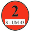 Plakettenverordnung - Plakette 2 rot